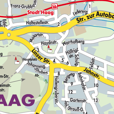 Stadtplan Haag