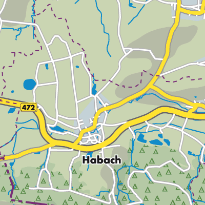 Übersichtsplan Habach