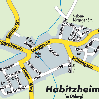 Stadtplan Habitzheim