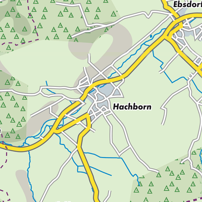 Übersichtsplan Hachborn