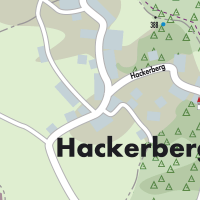 Stadtplan Hackerberg