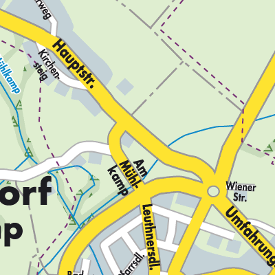 Stadtplan Hadersdorf-Kammern