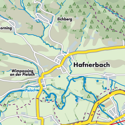 Übersichtsplan Hafnerbach
