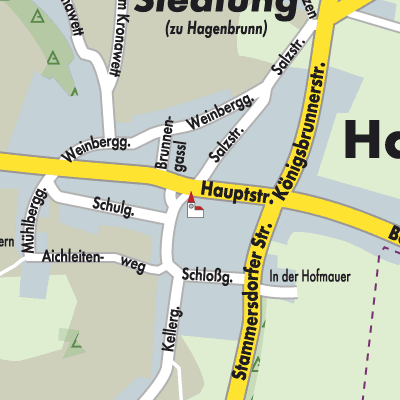 Stadtplan Hagenbrunn