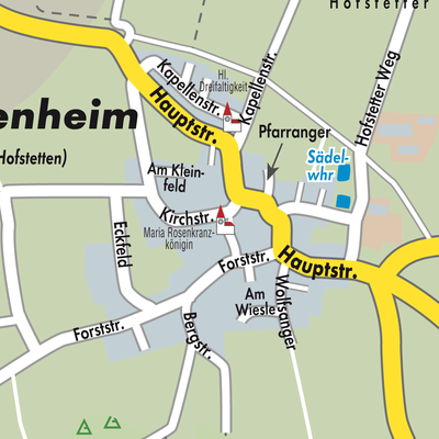 Stadtplan Hagenheim