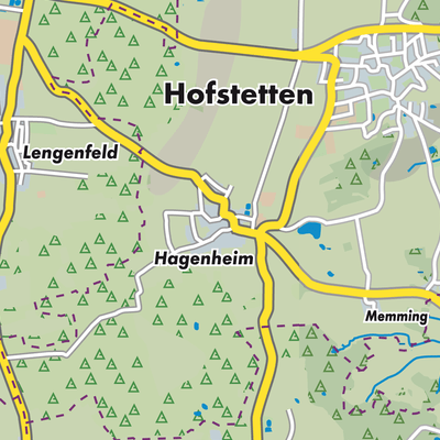 Übersichtsplan Hagenheim
