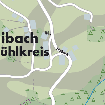 Stadtplan Haibach im Mühlkreis