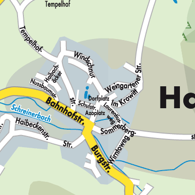 Stadtplan Haibach