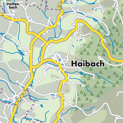 Übersichtsplan Haibach