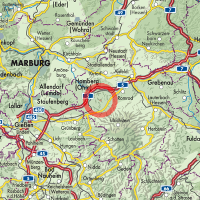Landkarte Hainbach