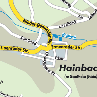 Stadtplan Hainbach