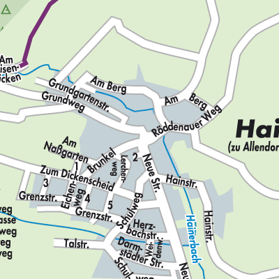 Stadtplan Haine