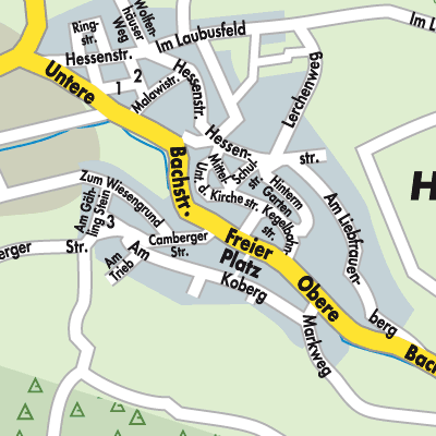 Stadtplan Haintchen