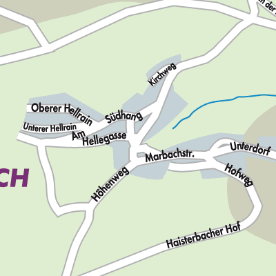 Stadtplan Haisterbach