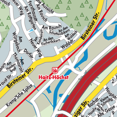Stadtplan Haitz