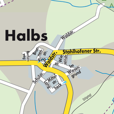 Stadtplan Halbs