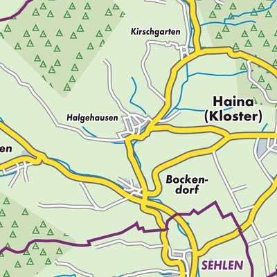 Übersichtsplan Halgehausen
