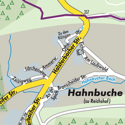 Stadtplan Halsterbach
