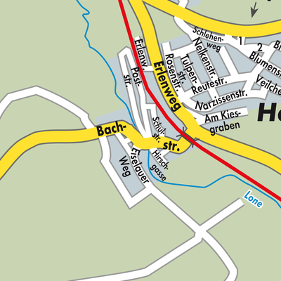Stadtplan Halzhausen