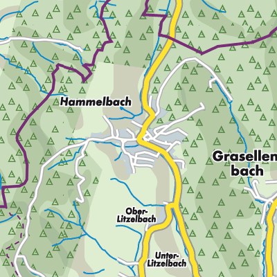 Übersichtsplan Hammelbach