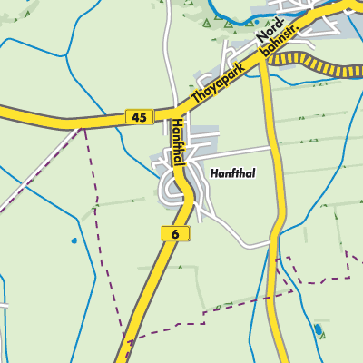 Übersichtsplan Hanfthal