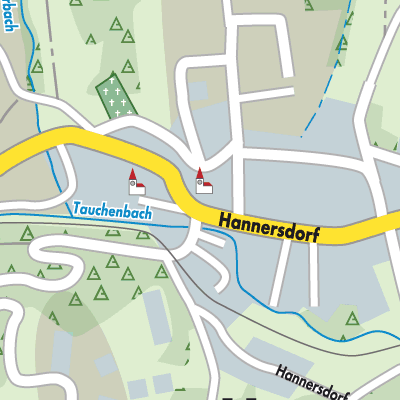 Stadtplan Hannersdorf