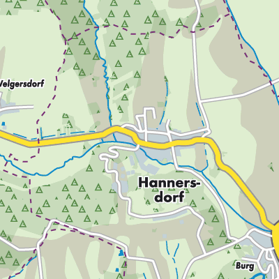 Übersichtsplan Hannersdorf