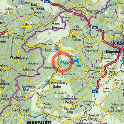 Landkarte Harbshausen