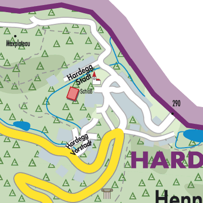 Stadtplan Hardegg