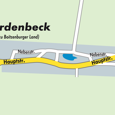 Stadtplan Hardenbeck