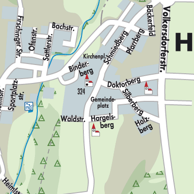 Stadtplan Hargelsberg