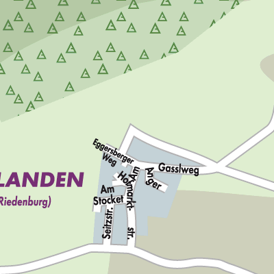 Stadtplan Harlanden