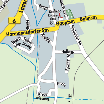 Stadtplan Harmannsdorf