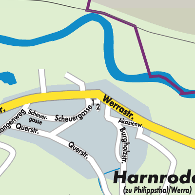 Stadtplan Harnrode