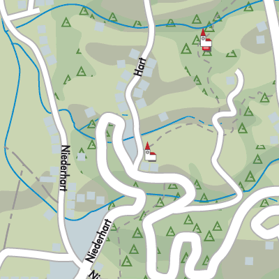 Stadtplan Hart im Zillertal