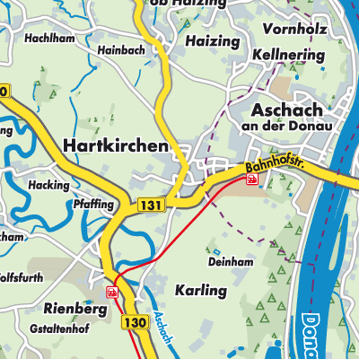 Übersichtsplan Hartkirchen