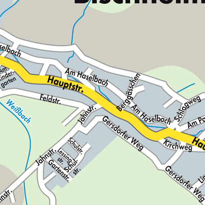 Stadtplan Haselbachtal