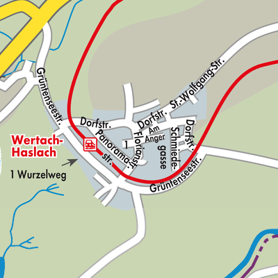 Stadtplan Haslach