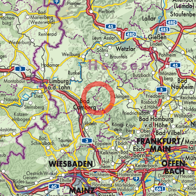 Landkarte Hasselbach