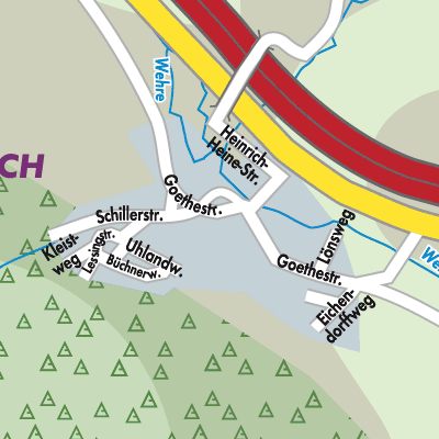 Stadtplan Hasselbach