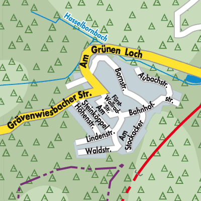 Stadtplan Hasselborn