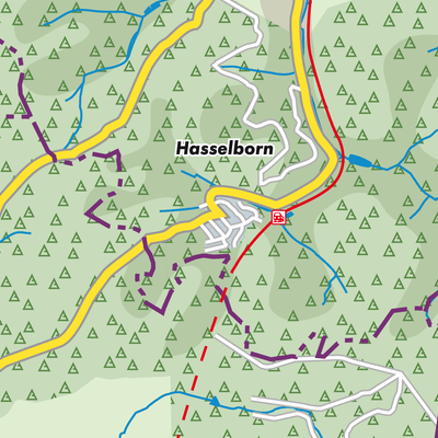 Übersichtsplan Hasselborn