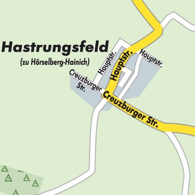 Stadtplan Hastrungsfeld