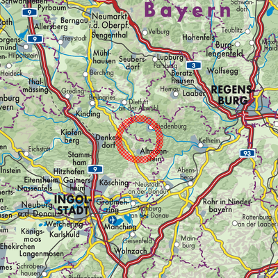 Landkarte Hattenhausen