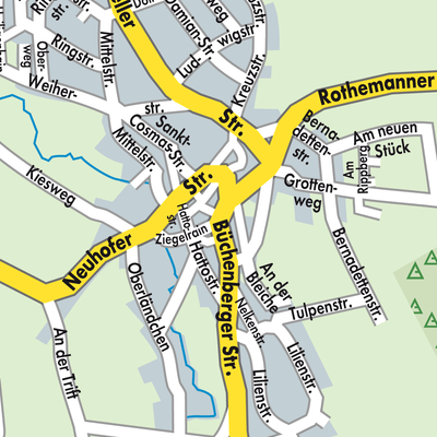 Stadtplan Hattenhof