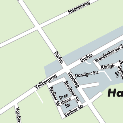 Stadtplan Hatterwüsting