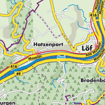 Übersichtsplan Hatzenport