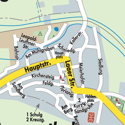Stadtplan Haugsdorf
