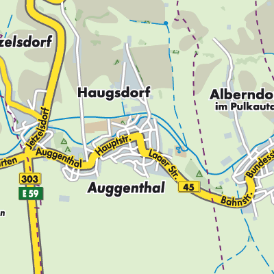 Übersichtsplan Haugsdorf
