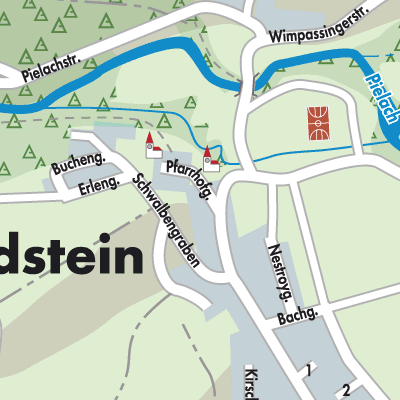 Stadtplan Haunoldstein